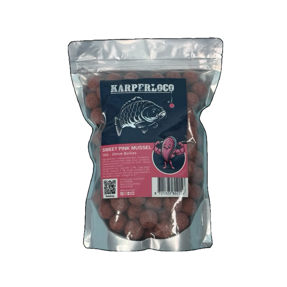 Peach Mussel Pop-ups + 1kg Sweet Pink Mussel Deal