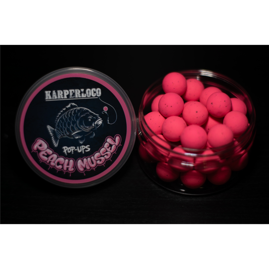 Peach Mussel Pop-ups